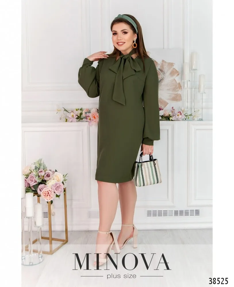 Платье 3139-В-хаки Minova