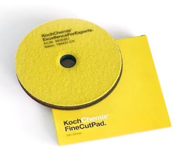 KCU 999582 Fine Cut Pad Полутвердый полировальный круг желтый 150x23мм.