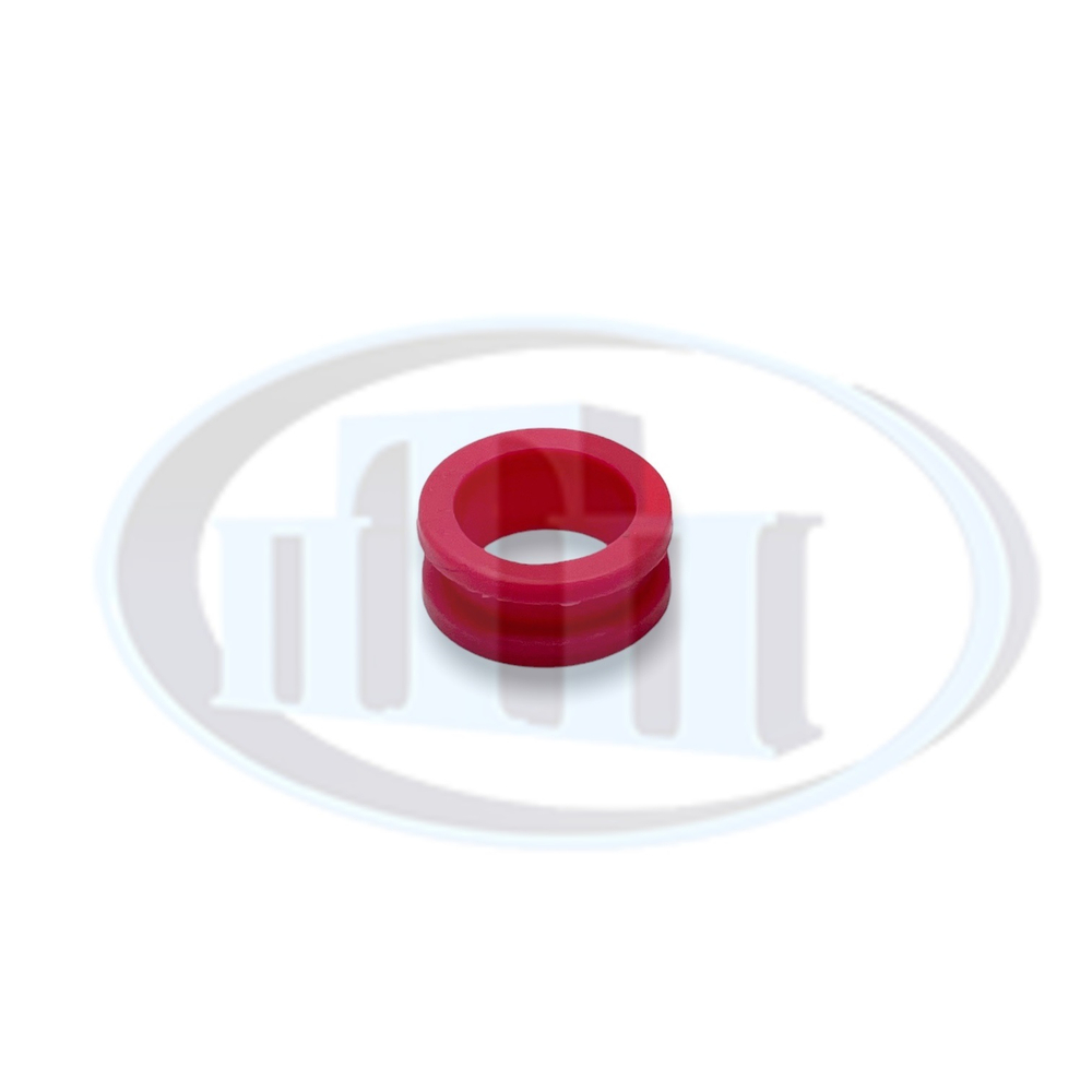 Кольцо уплотнительное топливной форсунки MITSUBISHI (10,5х15х6,5) красный FMVQ (MD614805) ПТП