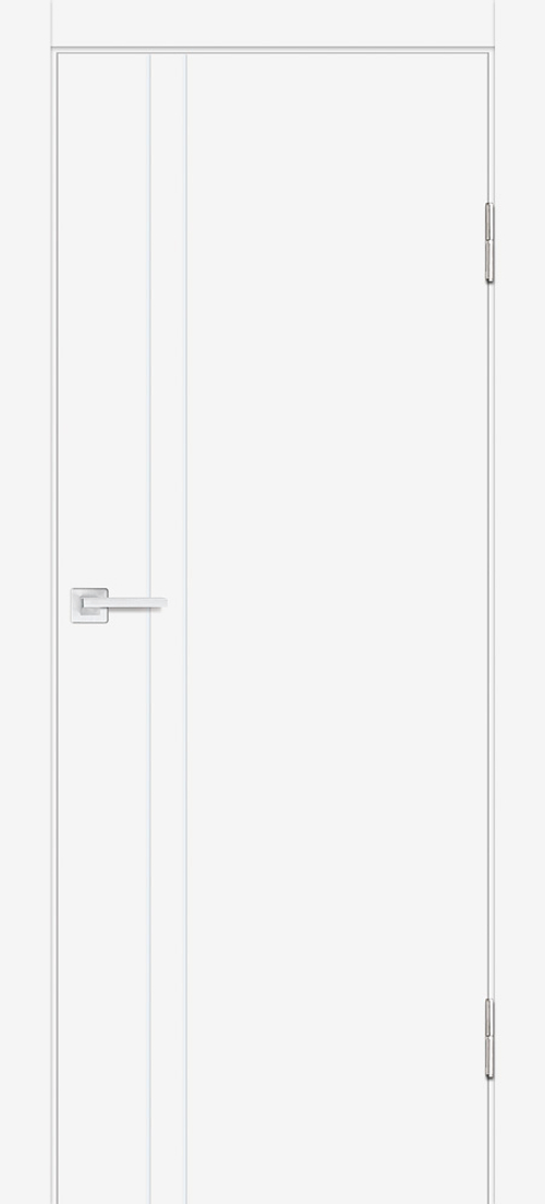 Дверь P-20 AL молдинг / Цвет Белый / Двери PROFILO PORTE