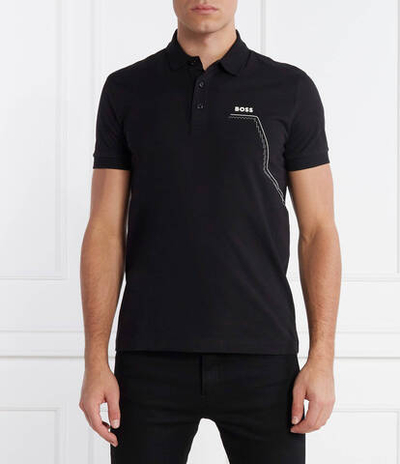 Поло Paddy 3 BOSS GREEN - черный(50506183)