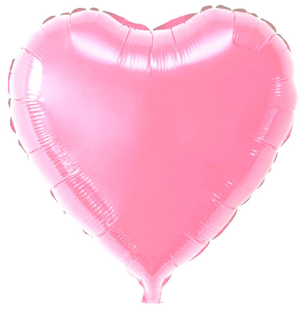 Воздушный шар Сердце (Розовое)