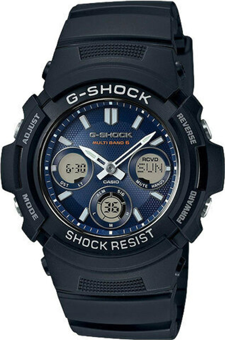 Японские наручные часы Casio G-SHOCK AWG-M100SB-2A