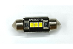 Светодиодная лампа Bunker C5W 3SMD 6000K 12V 36mm Белая Не полярная