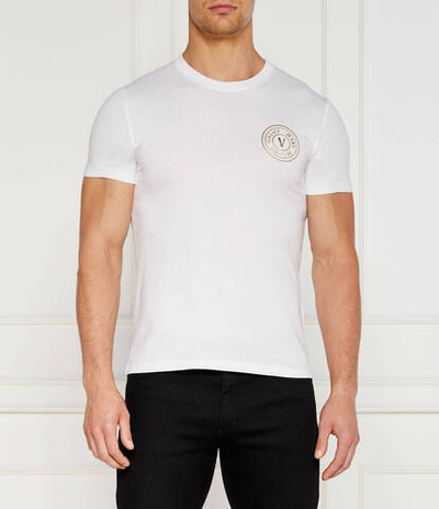 Футболка Versace Jeans Couture - белый(77GAHT00CJ00T)