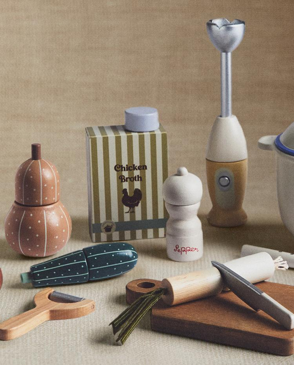 ZARA HOME ДЕТСКИЙ НАБОР ДЛЯ ПРИГОТОВЛЕНИЯ СУПА, РАЗНОЦВЕТНЫЙ