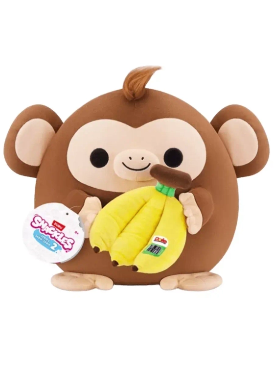Мягкая игрушка Зуру Snackles Обезьяна 20 см серия 2