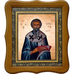 Ипатий Гангрский священномученик. Икона на холсте.