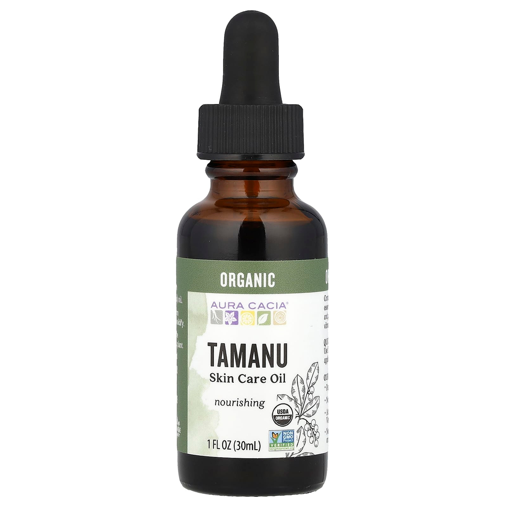 Aura Cacia, масло для ухода за кожей, органическое таману, 30 мл (1 жидк. унция)