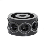 Матрица JGL-135-5B, 8 яч, имитация ручной лепки, d100, ш52