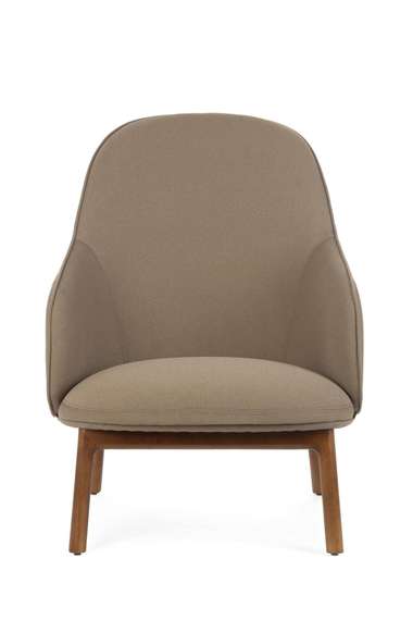 Кресло Norte, коричневая водоотталкивающая ткань