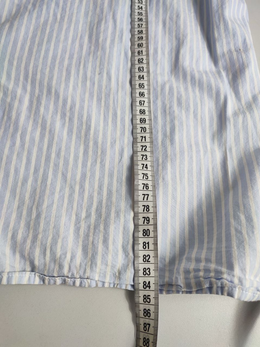 Блузка Zara хлопковая в полоску 48-50 размер