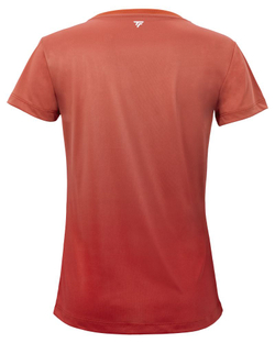 Женская теннисная футболка Tecnifibre Team X-Loop - terracotta