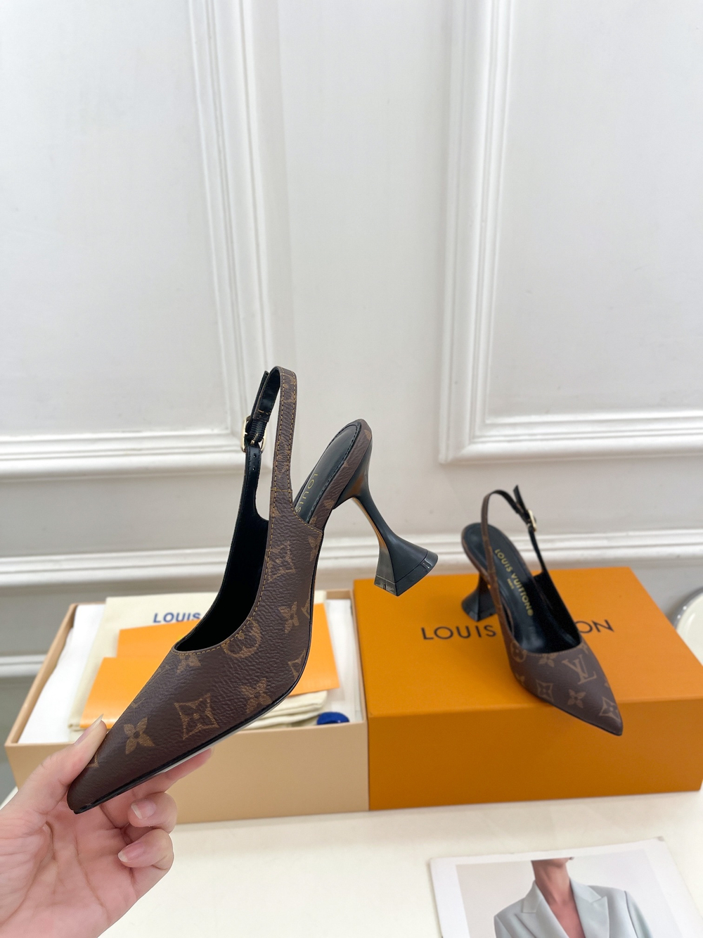 Louis Vuitton Slingback Pump