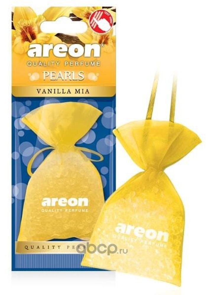 Ароматизатор подвесной  PEARLS  Ванила Миа (AREON)