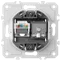 Механизм розетки RJ45/TV cat.5, ClassE-8/0-2400 МГц,  серия DB