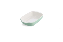 KitchenAid Керамическое блюдо 26x15,5x6,5 см + фисташковая крышка