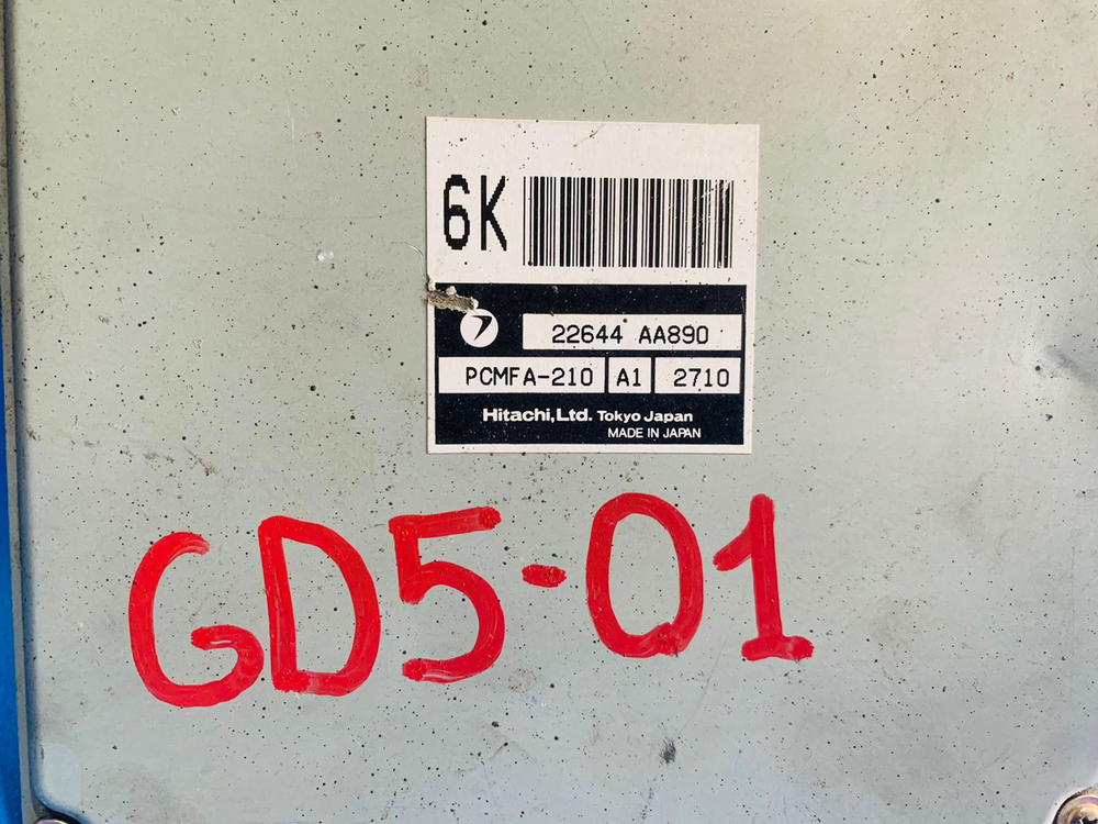 Компьютер двигателя SUBARU IMPREZA 2003