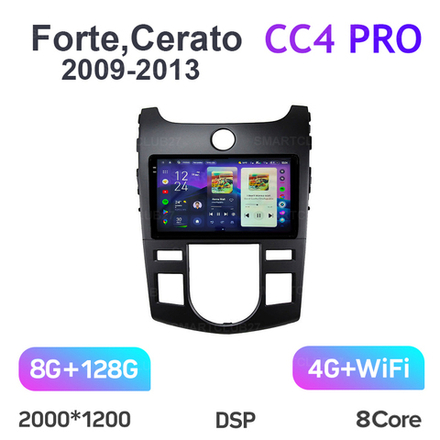 Teyes CC4 Pro 9" для KIA Forte, Cerato 2009-2013