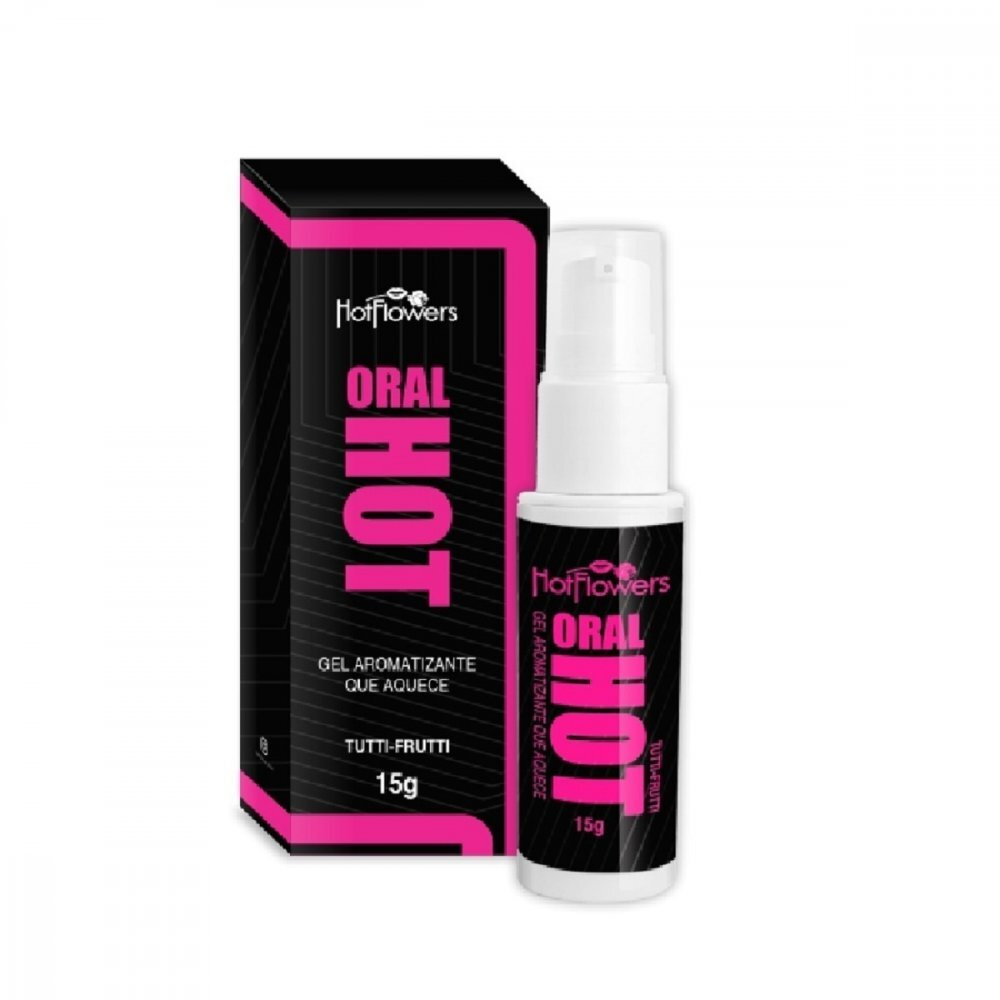 Вкусовой гель Oral Hot для оральных ласк со вкусом тутти-фрутти 15 г