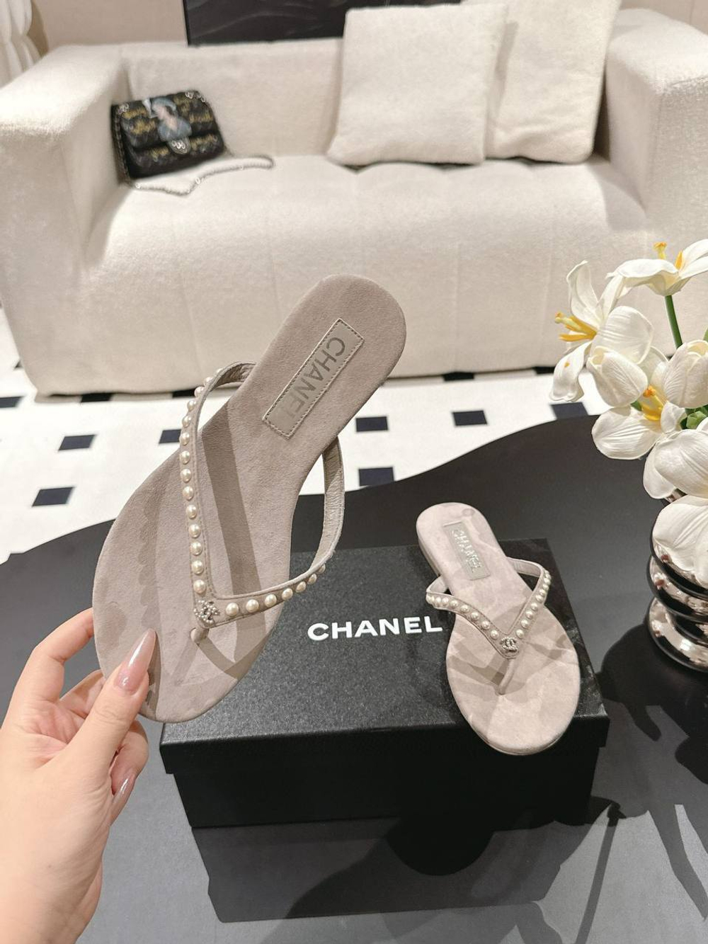 Шлепанцы Chanel