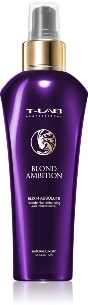T-LAB Professional питательное масло для светлых и балеяжных волос Blond Ambition
