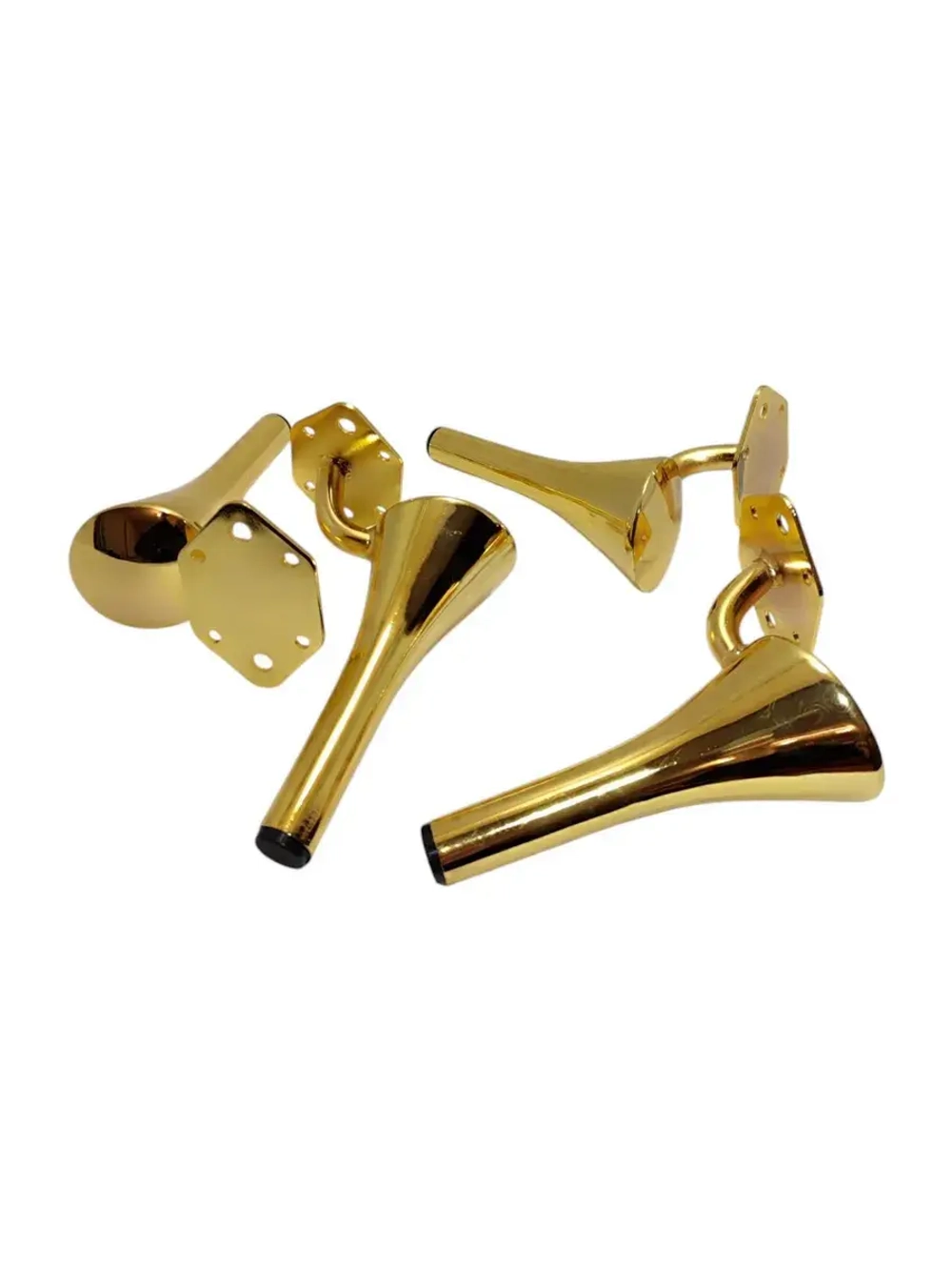 Мебельные ножки металлические Золотые под тумбу шкаф диван