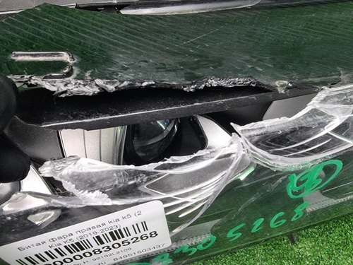 Битая Фара правая Kia K5 (2019-2023) LED