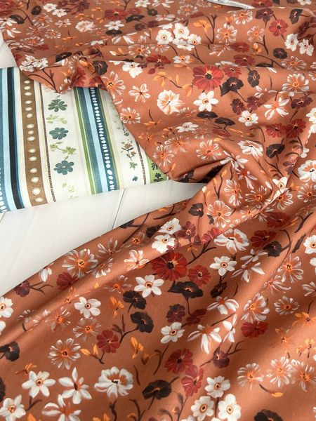 ЦВЕТОЧНОЕ ЛАТТЕ - 100% ХЛОПОК 6