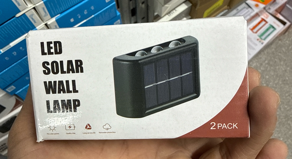 Светодиодная солнечная настенная лампа BL-YF-801-6