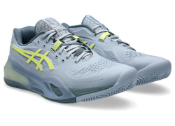 Мужские теннисные кроссовки Asics Gel-Resolution X Clay - grey blue/pistachio