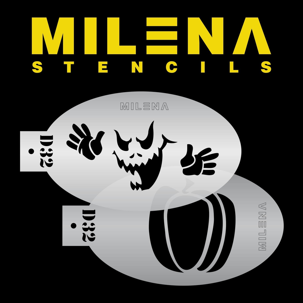 Трафарет Milena D32