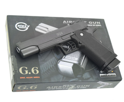 Металлический пистолет Galaxy G.6 (Colt Hi-Capa)