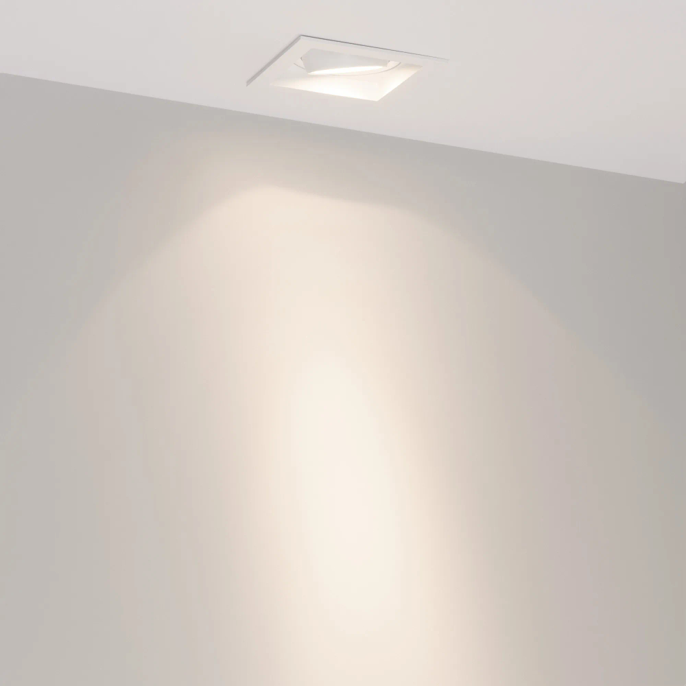 Светильник MS-VORTEX-BUILT-S90x90-12W Day4000 (WH-WH, 20 deg, 230V) (Arlight, IP20 Металл, 5 лет) 057913