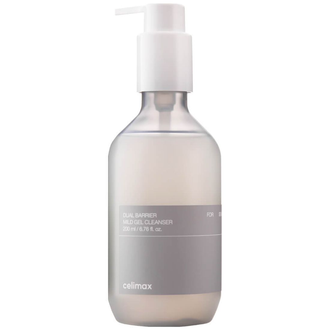 Гель-пенка для умывания с комплексом церамидов Celimax Dual Barrier Mild Gel Cleanser 200 мл