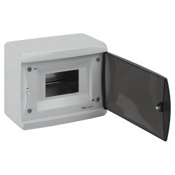 Корпус пластиковый навесной ЭРА COMFORT ЩРН-П-6 IP41 прозрачная крышка белый