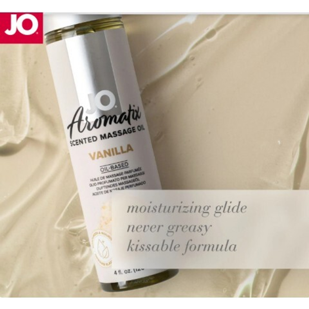 Массажное масло JO Aromatix Vanilla 120 мл.