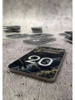 Номерки для ключей акрил 3х5 см