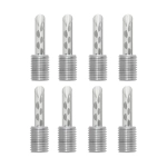 Wireworld Set of 8 Uni-Term Silver Bananas w/Sockets, коннектор "банан", посереб., 8шт. (BANSUTM08)