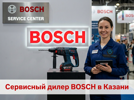 Ремонт перфоратора Bosch в Казани