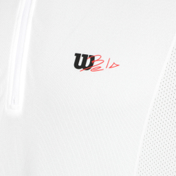 Мужское теннисное поло Wilson Series Seamless Polo Men - White, Black