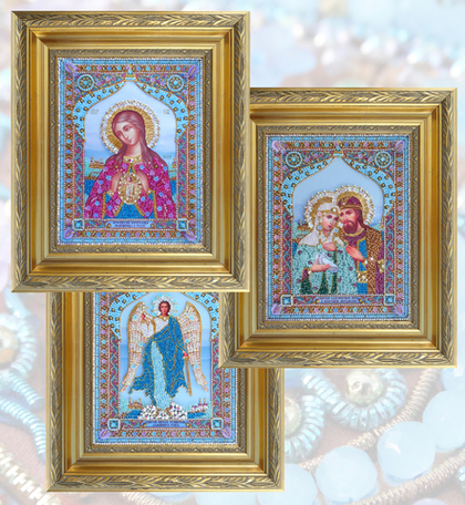 И-24-25-26 Комплект наборов для вышивания Семейная серия (большая)