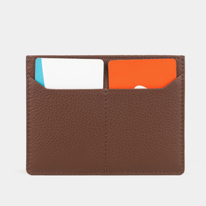 Обложка для автодокументов и паспорта Berlin из кожи теленка, цвета шоколад