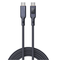 Кабель Aukey USB-C to USB-C 100 Вт 5А LCD Display 1 м (СB-MCC101) черный