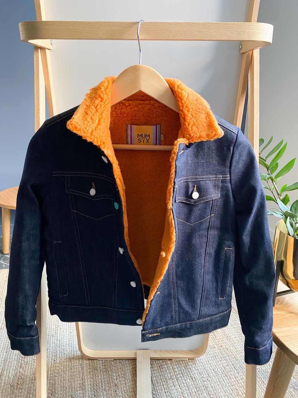 Джинсовая куртка Mum of six