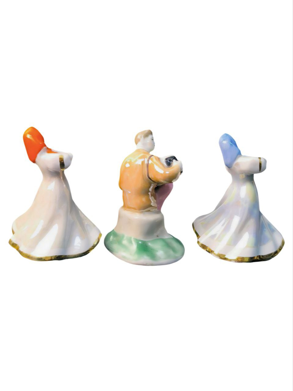 Фарфоровые статуэтки "Русский перепляс" Дулево