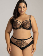 Трусики бразилиана Ava LIANA 2144 brazyliany black