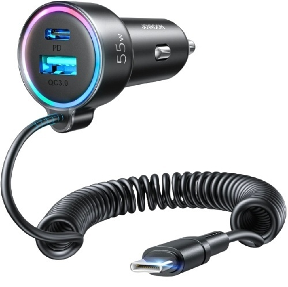 Зарядное устройство JOYROOM JR-CL07 черный