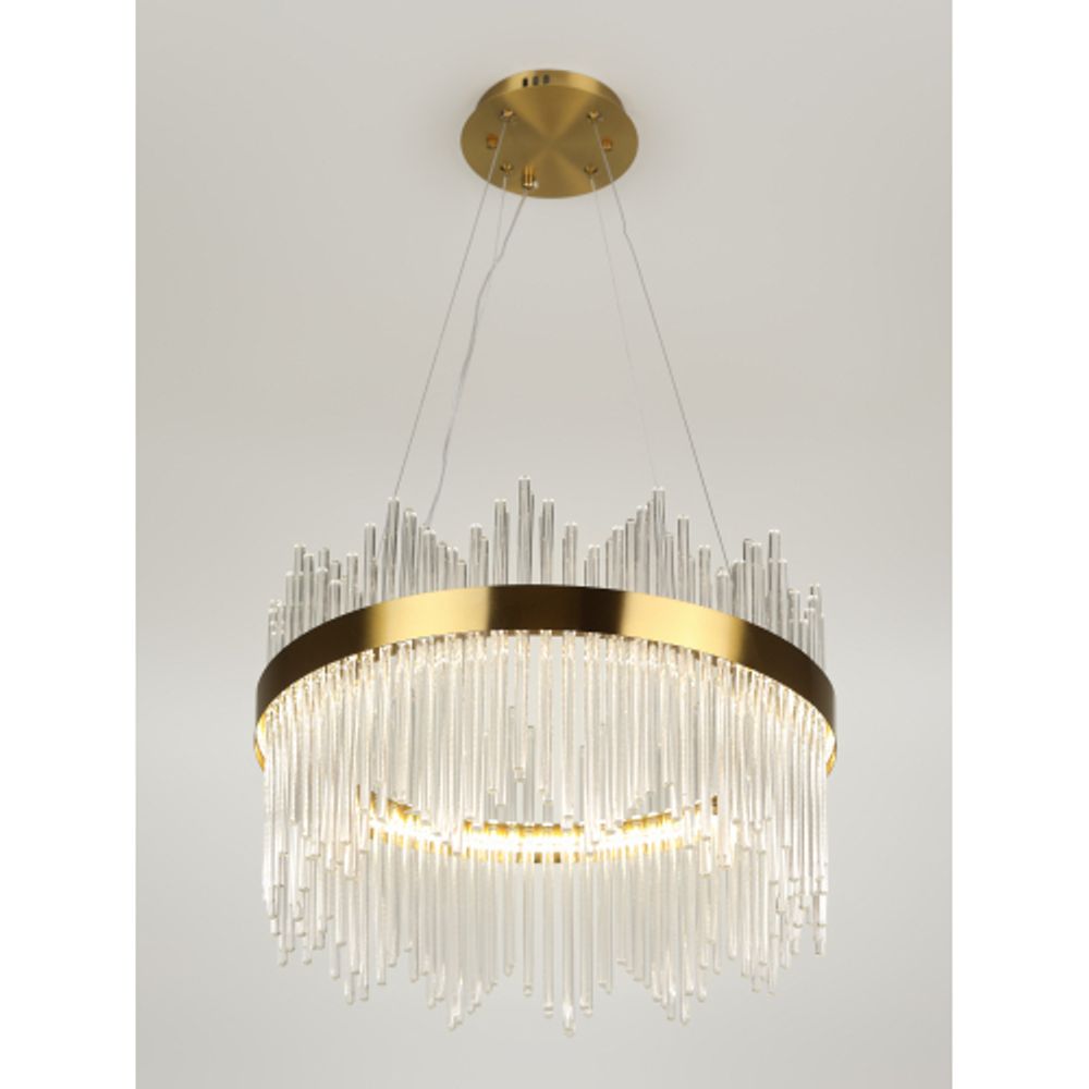 Люстра Rivoli Gwen 6192-201 подвесная светодиодная LED 3000-6300К 112 Вт с пультом | Rivoli