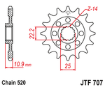 Звезда JTF707.14
